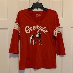 UGA Bulldogs Shirt Vintage Style Jersey